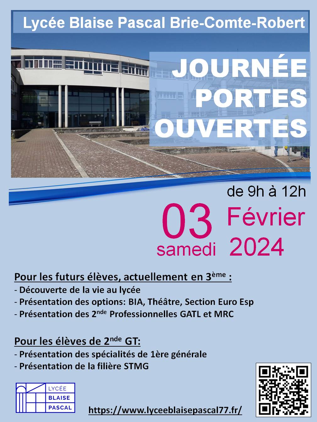 Journée Portes Ouvertes 2024