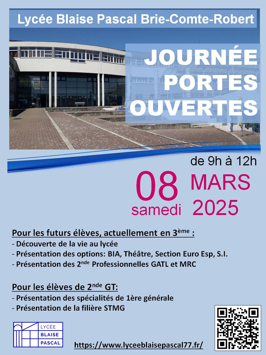 Journée Portes Ouvertes 2025