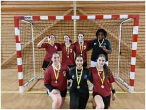 Equipe féminine de handball CHAMPIONNE ACADÉMIQUE