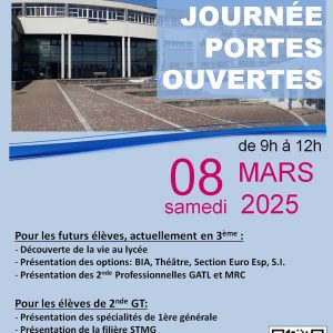 Journée Portes Ouvertes 2025
